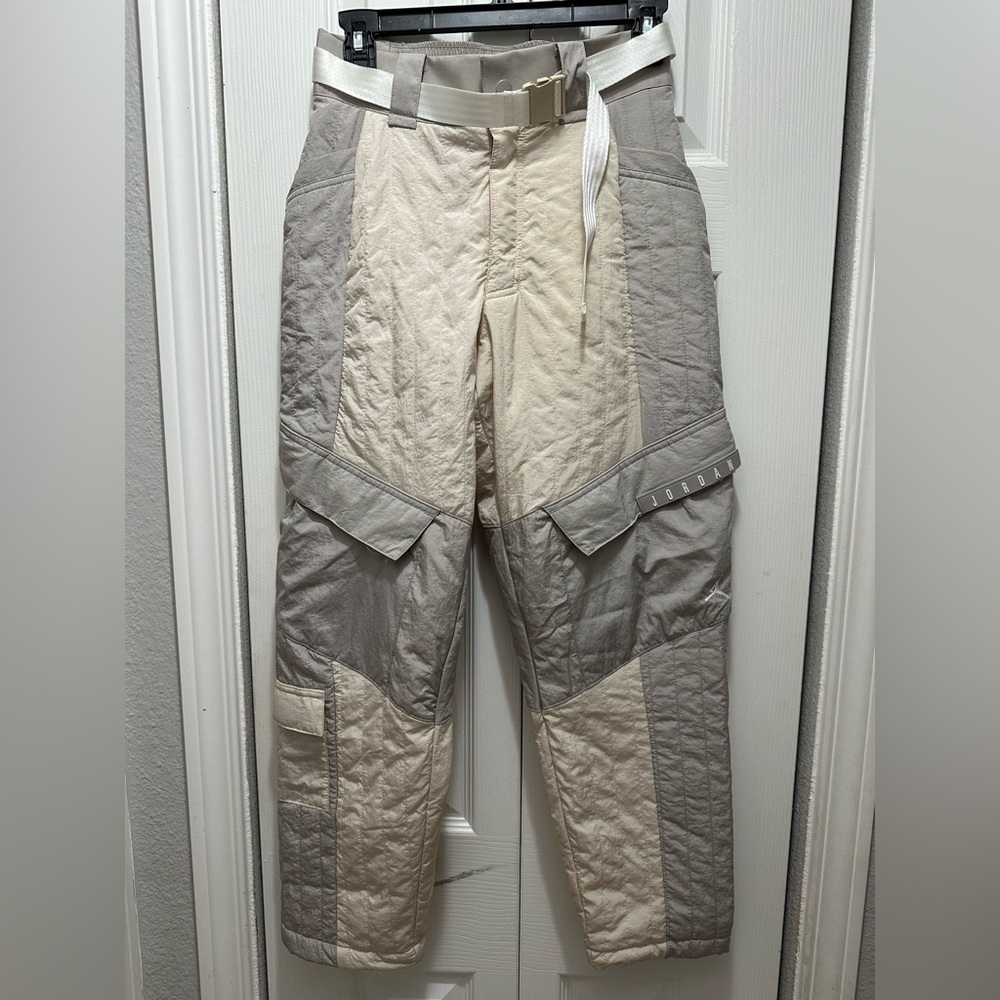 Jordan Women's‎ Cream and Gray Track Pants - Picture 7 of 10